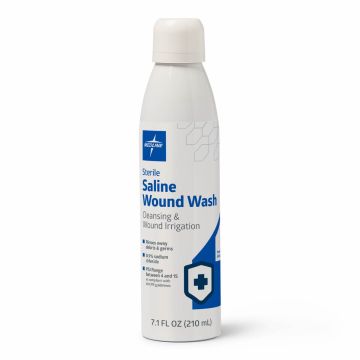 Medline Sterile Saline Wound Wash 7.1 oz. Can 1Ct