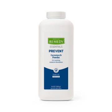 Medline Remedy Essentials Cornstarch Powder 14oz 1Ct