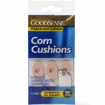 GoodSense Corn Cushions, Non-Medicated, 9 per Pack, One Pack