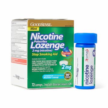 GoodSense Nicotine Polacrilex Lozenges 2mg 72Ct