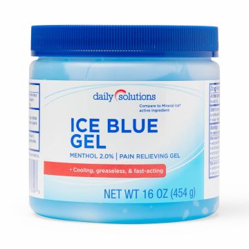 Ice Blue Menthol 2% Pain Gel 16oz. 1Ct