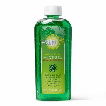 MyDerm Aloe Gel Lidocaine Pain Reliever, 0.5%, 8-oz. Bottle, One