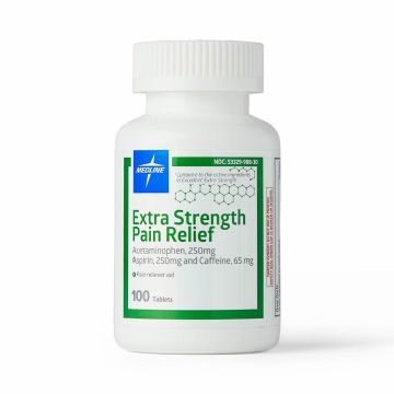 Acetaminophen / Aspirin / Caffeine Pain Relief, Tablet 100Ct