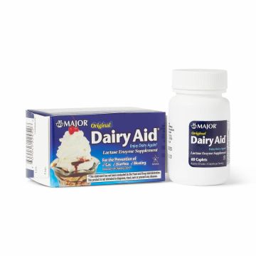 Major Lactase Dairy Digestive Aid Caplets 3,000FCC