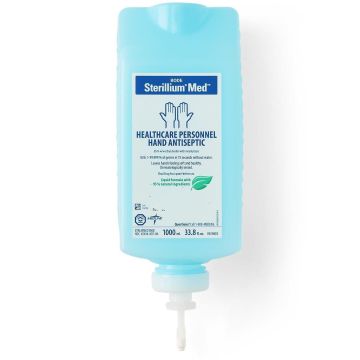 Sterillium Med Liquid Sanitizer, 1,000 mL Refill, Case of 8