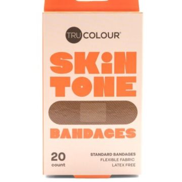 TruColour Bandage Brown/Dk Brown 20Ct