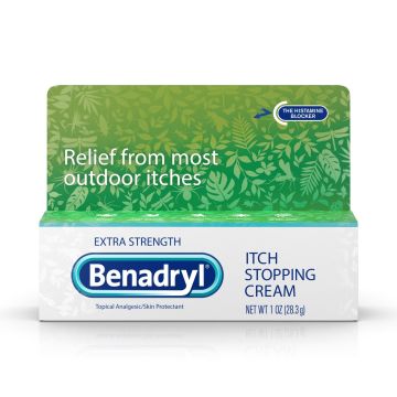 Benadryl Extra Strength Itch Stopping Cream 1oz 1Ct