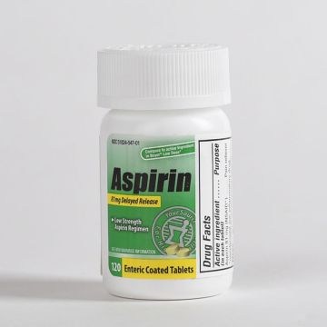 Aspirin Enteric Coated compare to Bayer 81mg