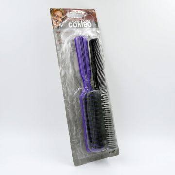 Hair Brush & Comb Set