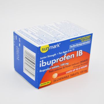 Children's Ibuprofen Chewable Tablets 100mg 24Ct