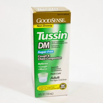 Tussin DM Sugar Free compare to Robitussin Sugar Free DM