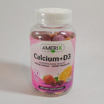 Vitamin D + Calcium Gummy 60ct