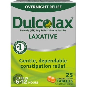 Dulcolax Laxative Tablets  25Ct