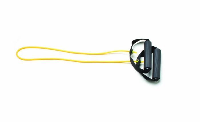 CanDo Yellow Exercise Tubing with Handles 36in XLight 1Ct MDSP105551 by Fabrication Enterprises Inc