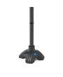 Medline 4-Point Quad Offset Folding Hybrid Cane Black 1Ct