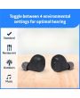 Medline Rechargeable In-Ear OTC Hearing Aids with Bluetooth MDSHEARAIDBK2 by Medline