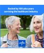 Medline Rechargeable In-Ear OTC Hearing Aids with Bluetooth MDSHEARAIDBK2 by Medline