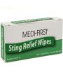 Medi-First Insect Bite Relief Pads 50% 10Ct OTC213014 by Medique Products