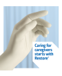 Restore Exam Gloves maxOat+ Nitrile Textured Fingertips S 250Ct OAT6801H by Medline