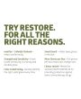 Restore Exam Gloves maxOat+ Nitrile Textured Fingertips M 250Ct OAT6802H by Medline