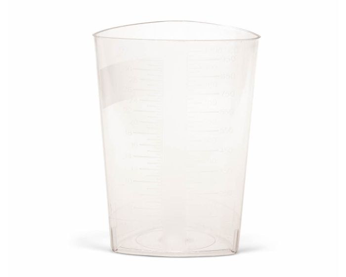 Medline Graduated Triangular Intake/Output Container 1000mL 1Ct