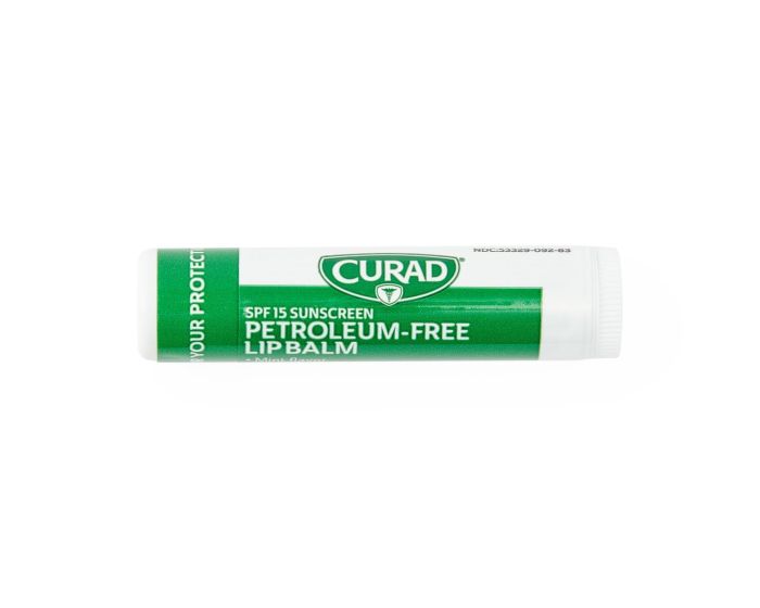 Curad Petroleum-Free Lip Balm SPF-15 1Ct CUR0415H by Medline