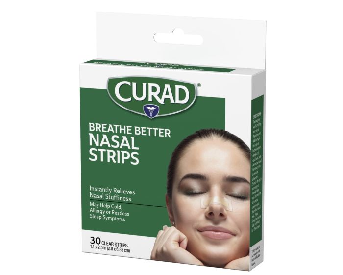Curad Nasal Strip Strips 30Ct CURNS30H by Medline