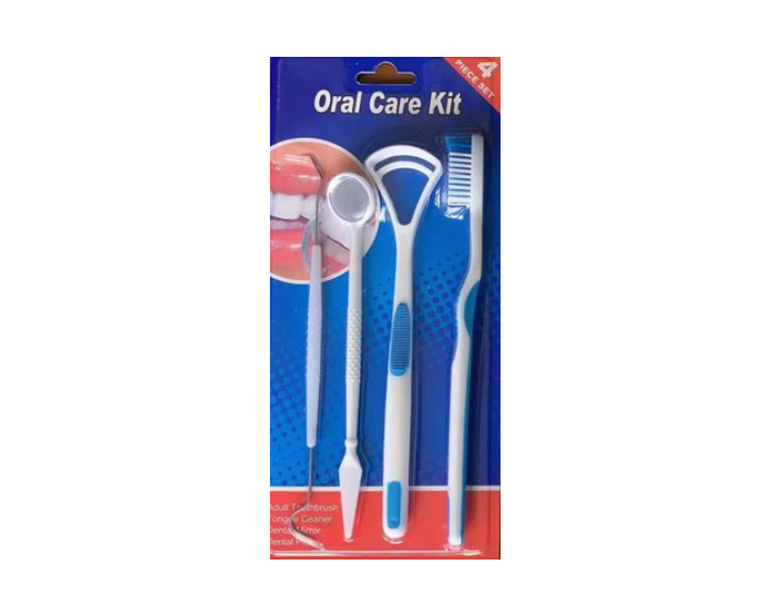 Oral Care 4-Piece Kit 1Ct