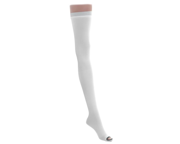 Medline EMS Thigh-High Anti-Embolism Stocking L Lng 1Ct