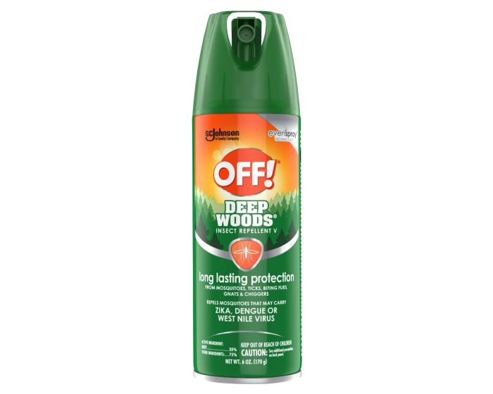 OFF! Deep Woods 25% DEET Insect Repellent Spray 6oz 1Ct LGSSJN334689H by Sc Johnson