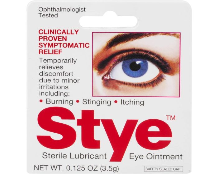 Stye Eye Lubricant Ointment 0.125oz 1Ct MDE323800H by Stye
