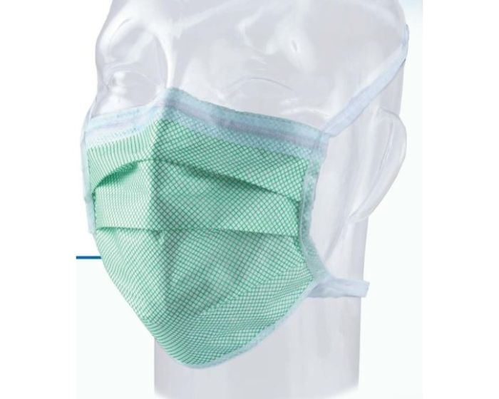 Precept ASTM Level 1 Fog-Shield Face Mask with Ties 25Ct