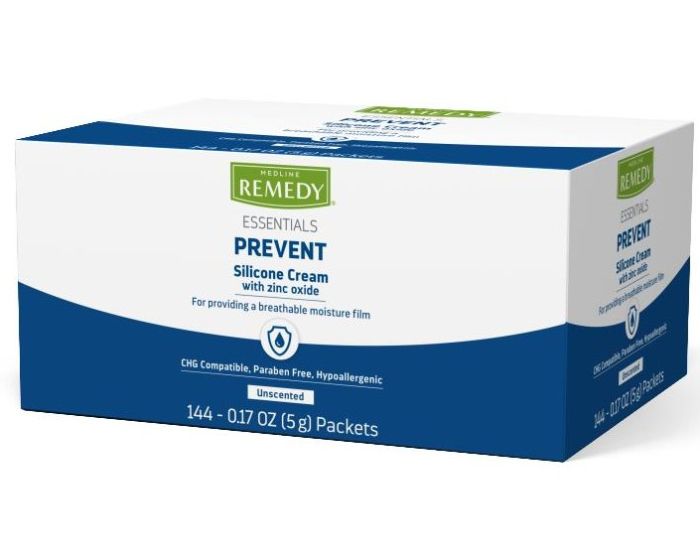 Medline Remedy INZO Barrier Skin Cream 8mL Packet 144Ct