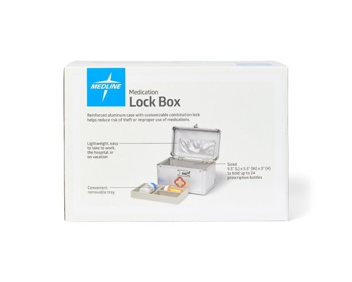 Medline Medication Lock Box 1Ct