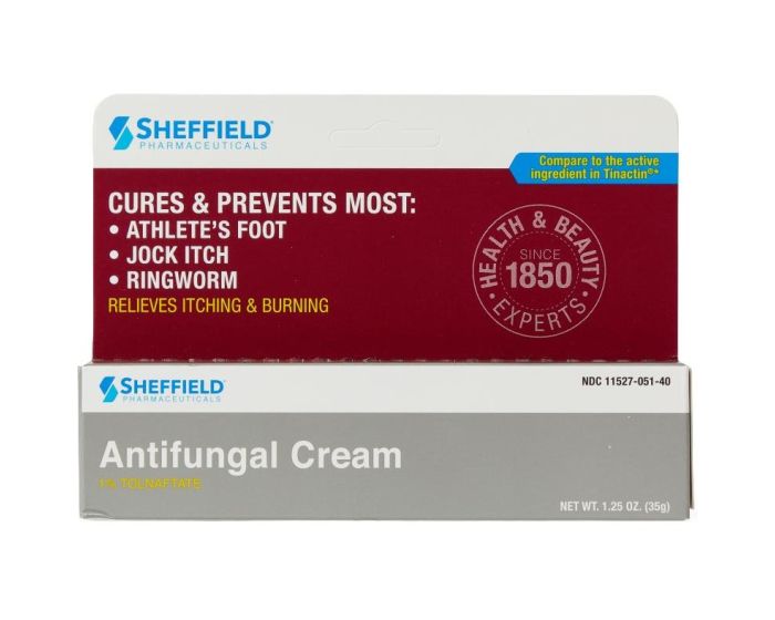 Dr. Sheffield's Antifungal Cream 1% 1.25oz 1Ct OTC005140 by Sheffield Pharmaceuticals