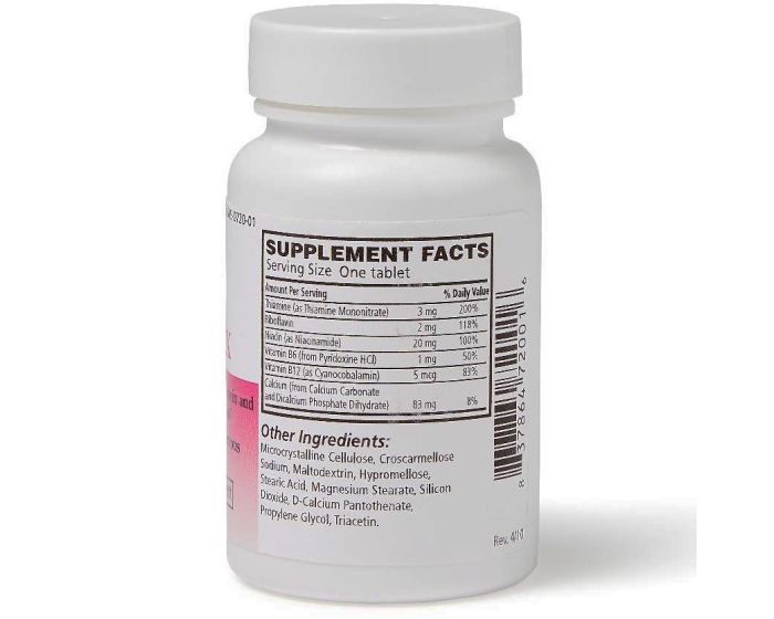 Vitamin B-Complex Tablet 100Ct