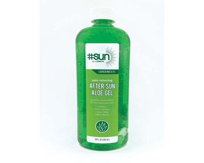 MyDerm Aloe Gel with Lidocaine After Sun 20oz 1ct OTC118781 by Inspec Solutions LLC