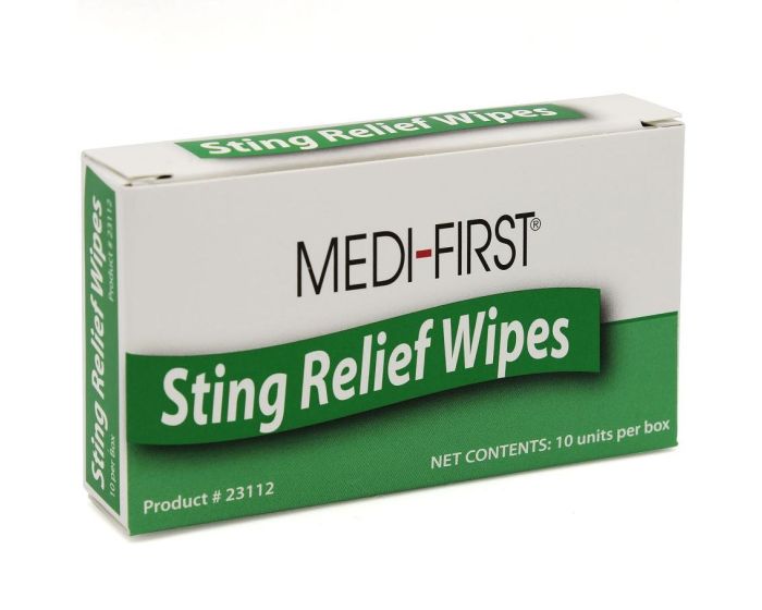 Medi-First Insect Bite Relief Pads 50% 10Ct OTC213014 by Medique Products