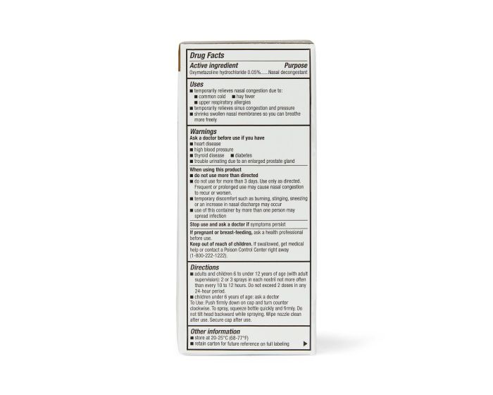 Major 12-Hour Nasal Decongestant Spray 30mL 1Ct
