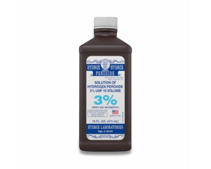 Hydrox 3% Hydrogen Peroxide 16oz 12Ct