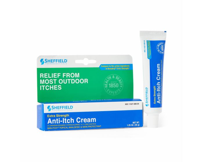 Dr. Sheffield's Anti-Itch Cream 2% 1.25oz 1Ct OTC08812 by Sheffield Pharmaceuticals