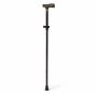 Medline Folding T-Handle Aluminum Cane 250lb Black 1Ct MDS86430WH1 by Medline