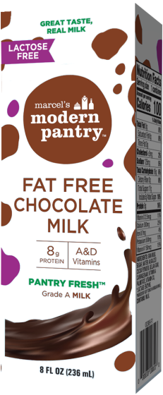 Lactose Free Fat Free Chocolate Milk 8oz 1Ct ENT10493H by