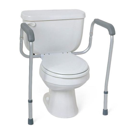 Medline Guardian Toilet Safety Rails 2Ct