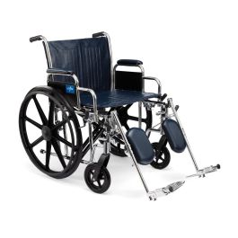 Medline Excel Bariatric XW Wheelchair 22in Seat 1Ct