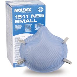 Moldex 1500 Series N95 Respirator Surgical Mask S 20Ct