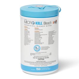 Medline Micro-Kill Bleach Germicidal Bleach Wipes 7x8 150Ct