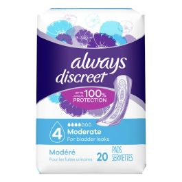 Always Discreet Pads for Bladder Leaks 20Ct