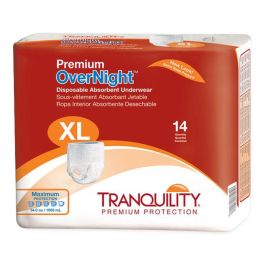 Tranquility Premium OverNight Disposable Underwear XL 14Ct