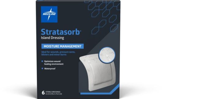 Stratasorb Wound Dressing 6x6 6Ct RTMSC3066Z by Medline